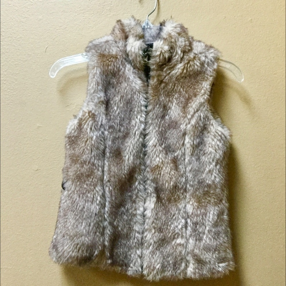 Zara Furry Girls Vest